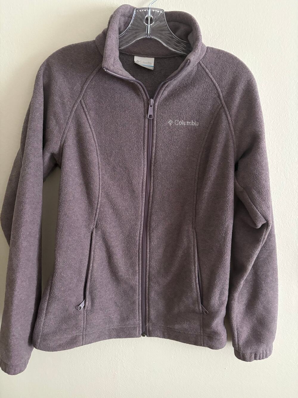 Columbia Women's Benton Springs Full Zip Fleece Jacket S - Purple